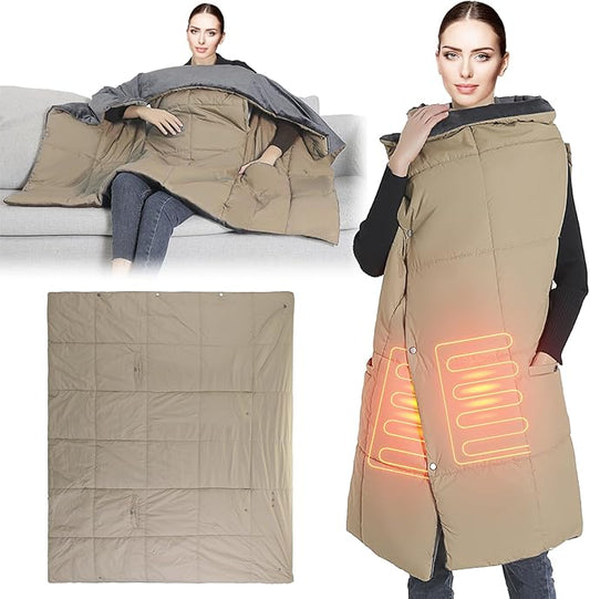 Cozzi™ Wearable Heated Blanket Vest