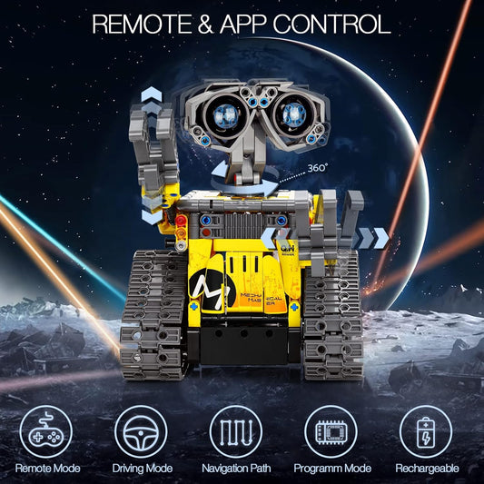 RoboCrafter™ Waste Allocation Load Lifter – Earth-Class (WALL-E)