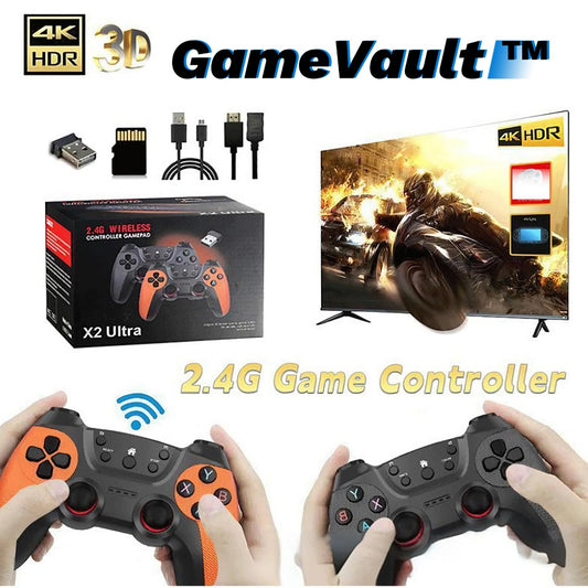 GameVault™ 4K Plug-N-Play Console Stick