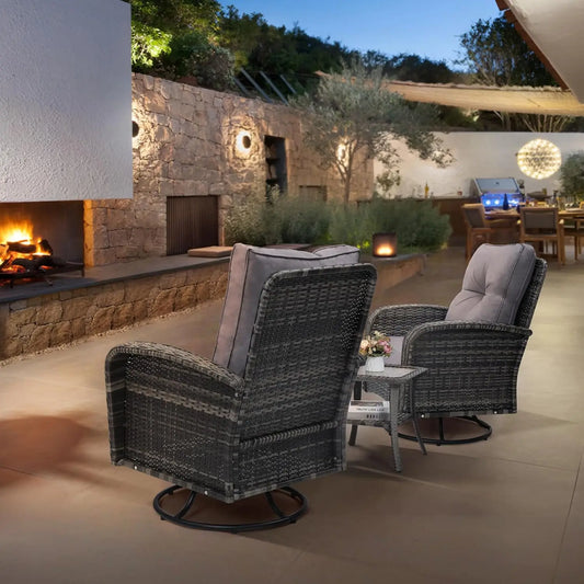 Comfy Swivel Patio Set